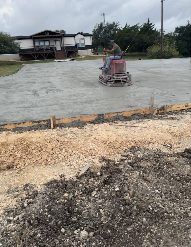 Slab finishing