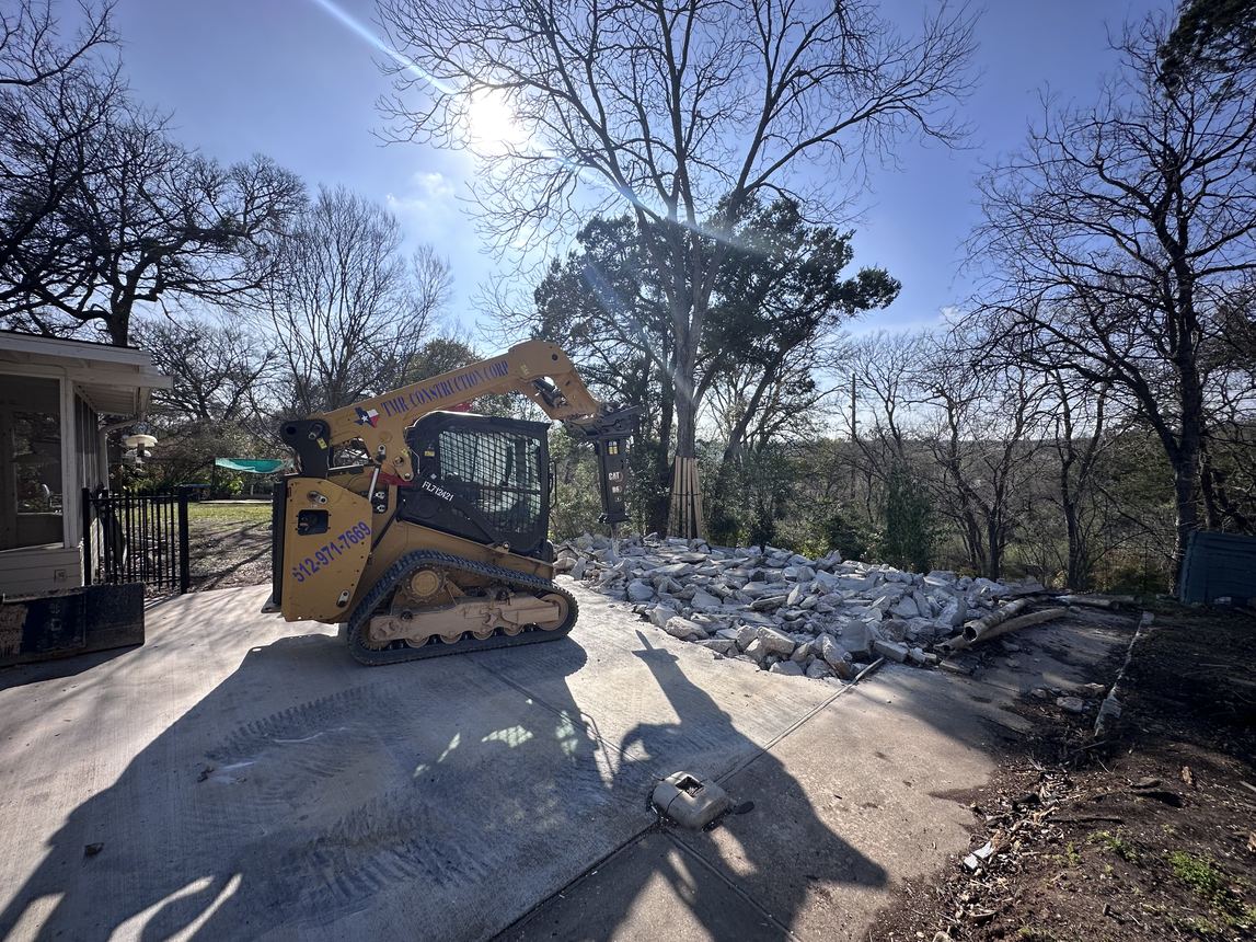 Concrete demolition